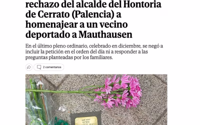 Una asociación denuncia el rechazo del alcalde del Hontoria de Cerrato (Palencia) a homenajear a un vecino deportado a Mauthausen – EL MUNDO